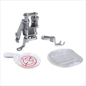 Universal free-motion foot set (holder, closed-toe, open-toe and clear-toe feet) (202-002-015)