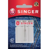 SINGER Twin Denim dviguba adata 4,0 mm 100/16, 1 vnt.