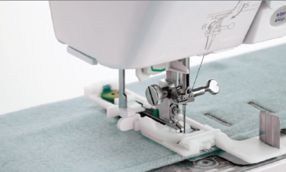 Elna buttonhole stabiliser plate