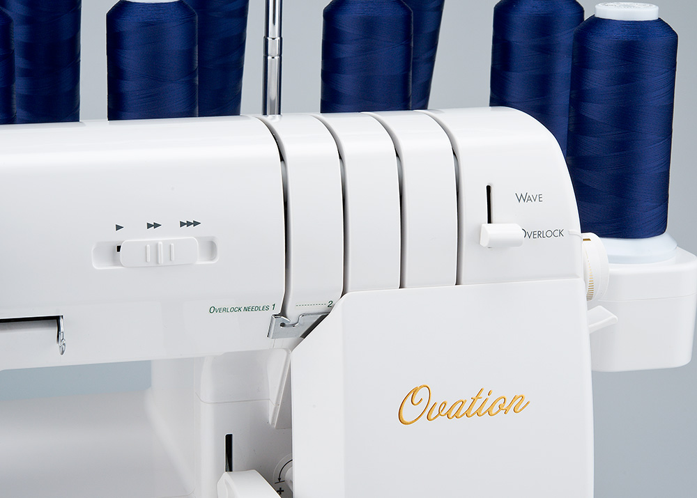Automatinė siūlų įtempimo sistema Automatic Thread Delivery System™