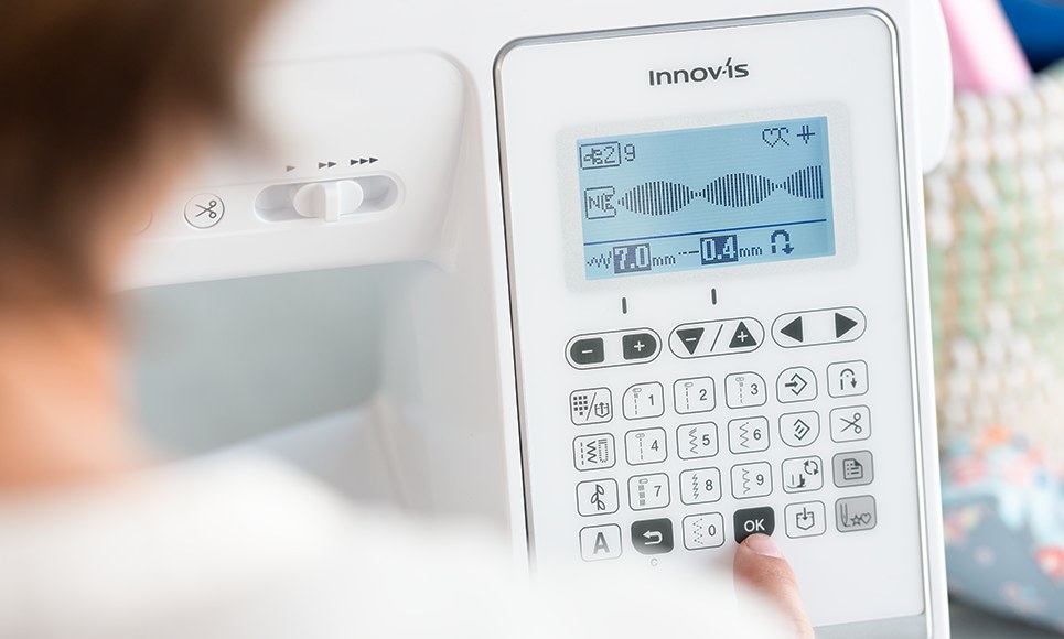 Elektroninis klavišų blokas ir ekranas