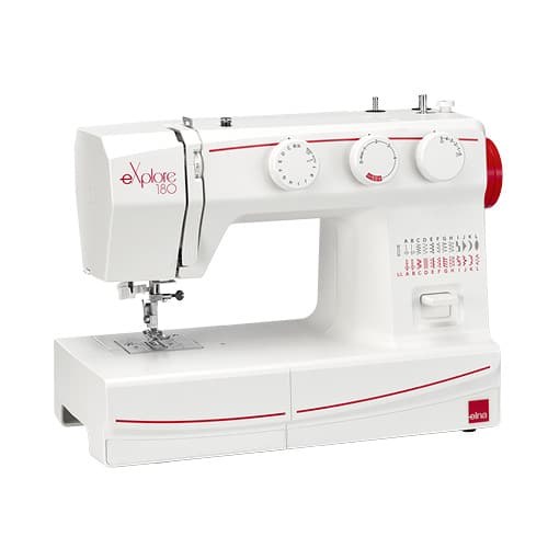 ELNA eXplore 180 sewing machine, view from the other side