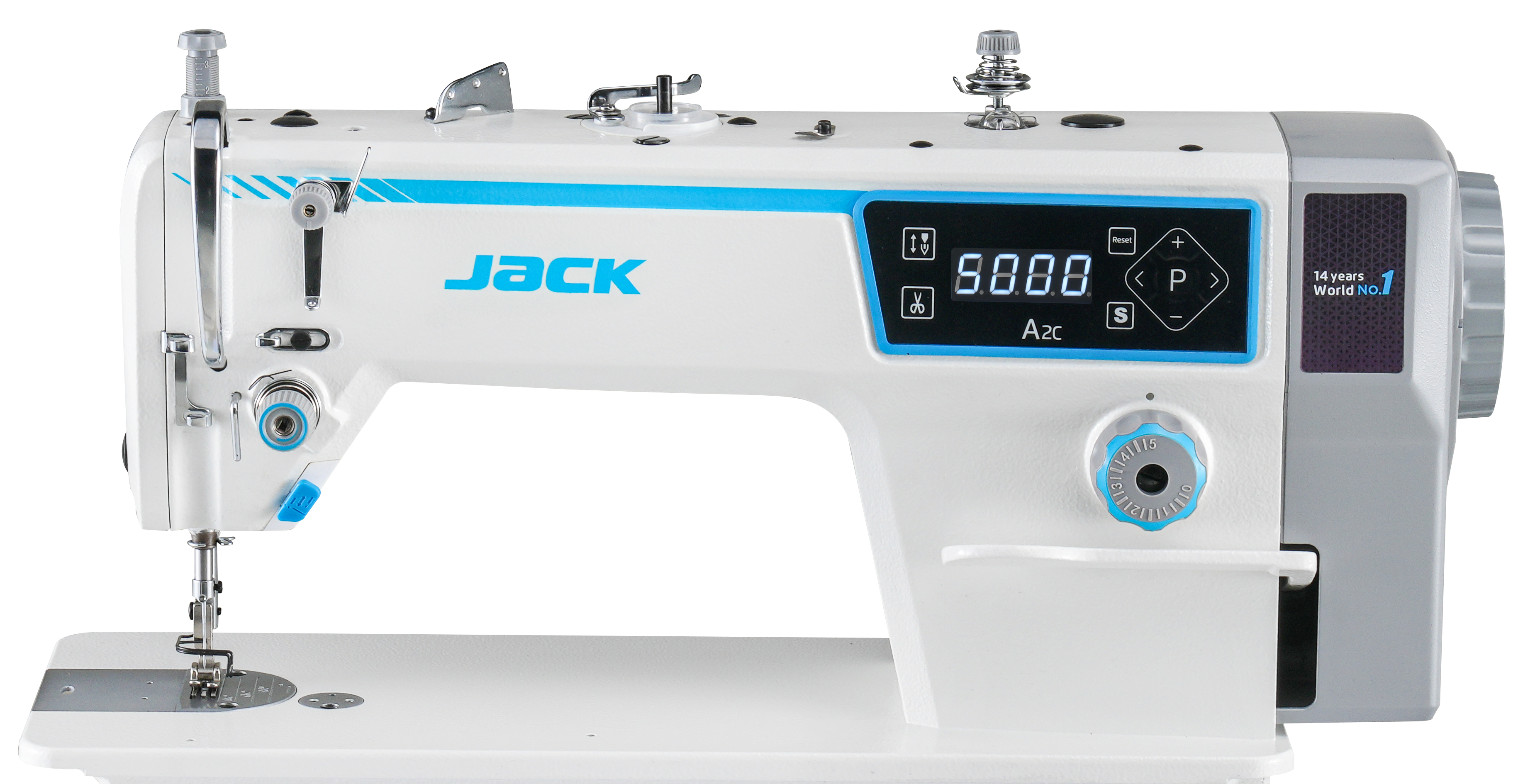 JACK A2C-C tiesiasiūlė siuvimo mašina