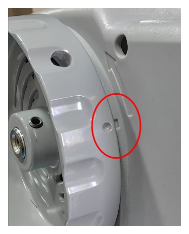 JACK H7 handwheel mark for cam positioning