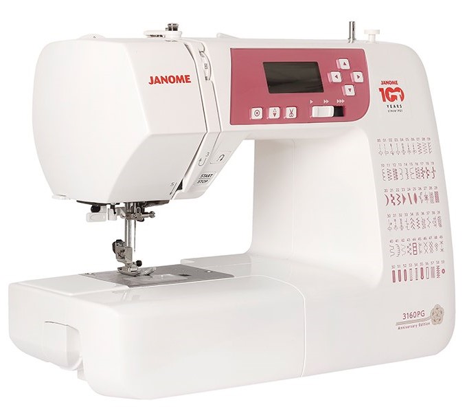 JANOME 3160PG Anniversary Edition sewing machine