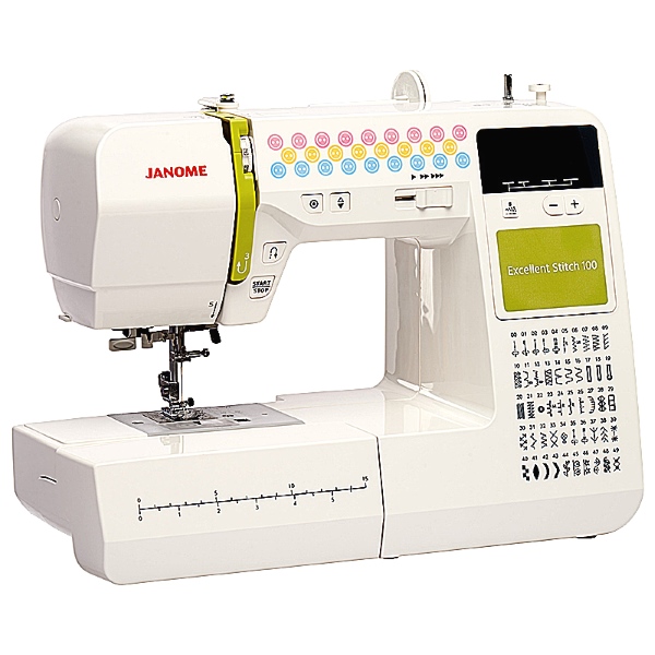 JANOME Excellent Stitch 100 bendras vaizdas