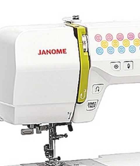 JANOME Excellent Stitch 100 siūlo įvėriklio svirtelė