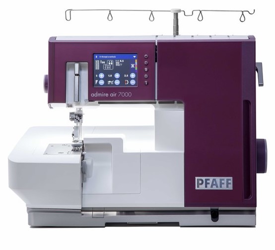 PFAFF admire air 7000 overlokas