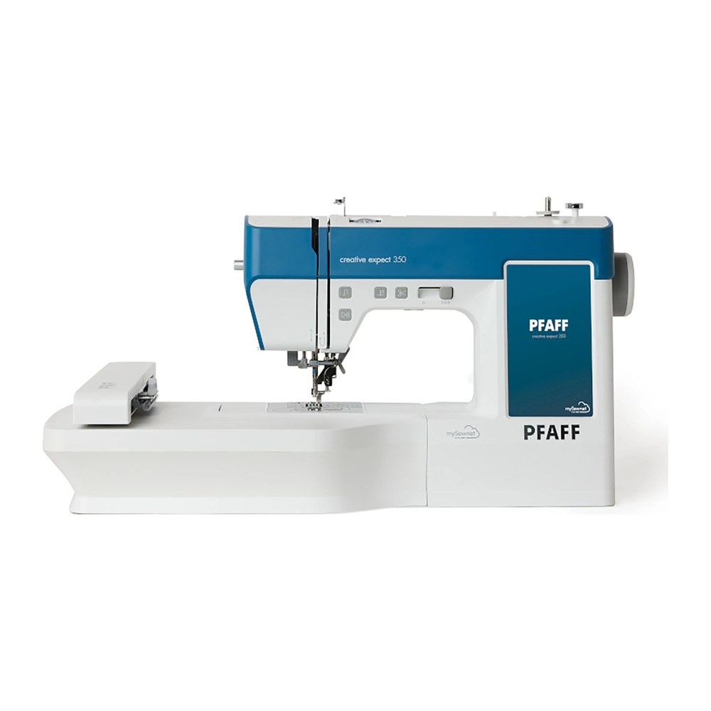 PFAFF creative expect 350 sewing and embroidery machine with embroidery unit