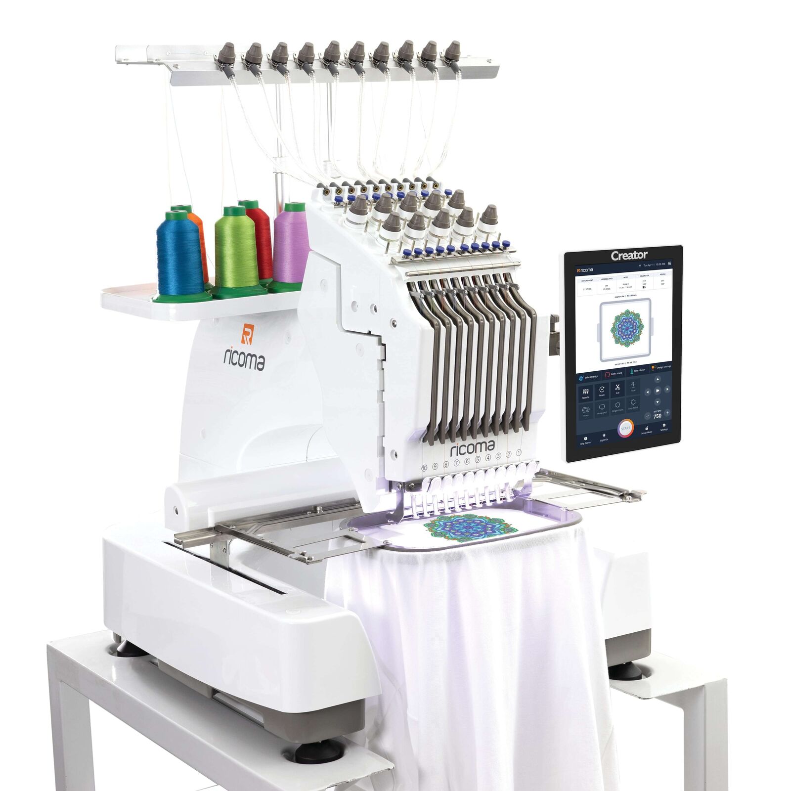 RiCOMA EM-1010-10S siuvinėjimo mašina