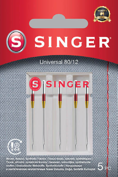 SINGER Universal Needles, 5 pcs